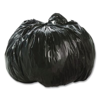 Total Recycled Content Plastic Trash Bags, 10 gal, 1 mil, 24