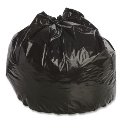 Total Recycled Content Plastic Trash Bags, 30 gal, 1.3 mil, 