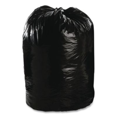 Total Recycled Content Plastic Trash Bags, 60 gal, 1.5 mil,
