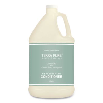 Terra Pure Conditioner Gallon, Green Tea Lemongrass Scent, 1