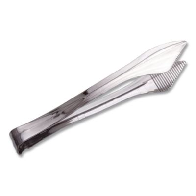 Reflections Heavyweight Plastic Utensils, Serving Tongs, 9",