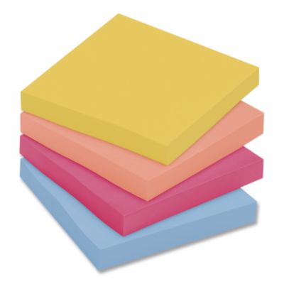 Note Pads in Summer Joy Collection Colors, 3" x 3", Summer J