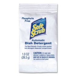 Automatic Dish Detergent, Lemon Scent, Powder, 1 oz Pack, 20
