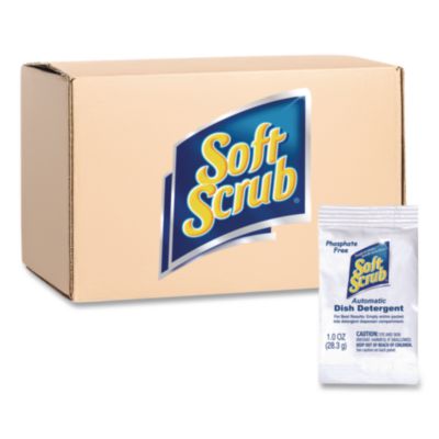 Automatic Dish Detergent, Lemon Scent, Powder, 1 oz Pack, 20
