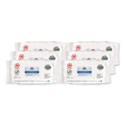 Bleach Germicidal Wipes, Disinfectant Wipes, 1-Ply, 6.75 x 9