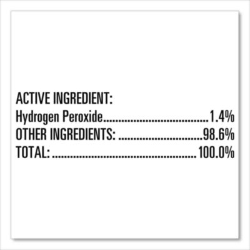 Hydrogen-Peroxide Cleaner/Disinfectant, Unscented, 1 gal Bot