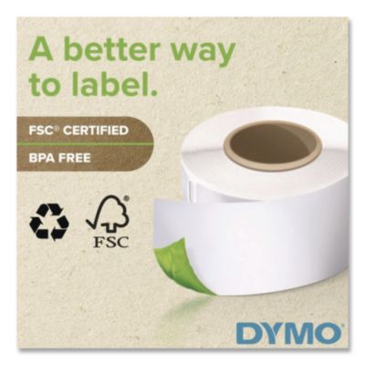 Labelwriter Address Labels, 1.12" X 3.5", White, 350 Labels/