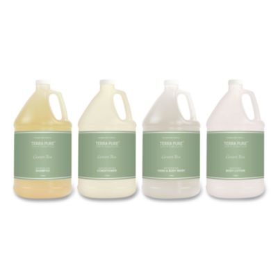Terra Pure Shampoo Gallon, Green Tea Lemongrass Scent, 1 gal