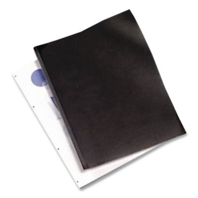 VeloBind Pre-Punched Presentation Covers with Leatherlike Te