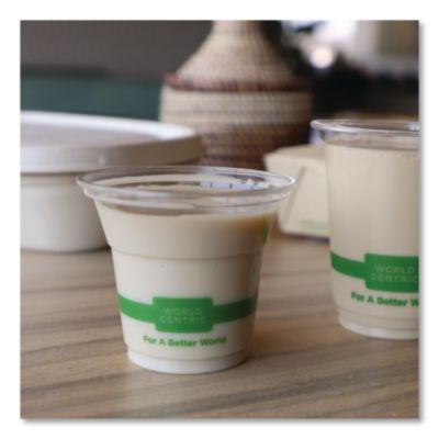 PLA Clear Cold Cups, 5 oz, Plastic, Clear, 2,000/Carton
