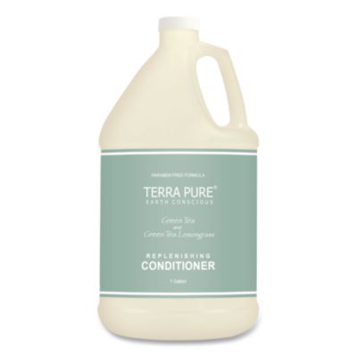 Terra Pure Conditioner Gallon, Green Tea Lemongrass Scent, 1