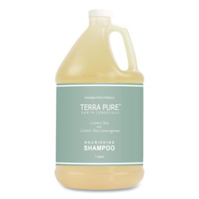 Terra Pure Shampoo Gallon, Green Tea Lemongrass Scent, 1 gal