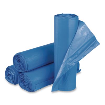 High-Density Commercial Can Liners, 33 gal, 14 mic, 30" x 43