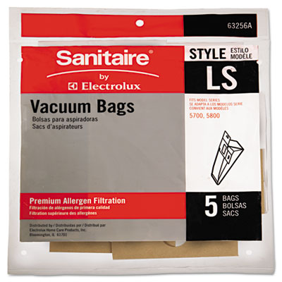 Commercial Upright Vacuum Cleaner Replacement Bags, Style LS