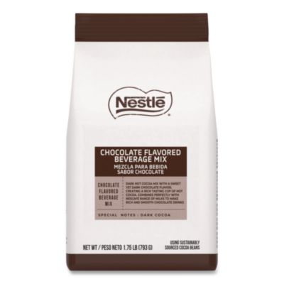 Premium Hot Chocolate Mix, Rich Chocolate, 1.75 lb Bag, 6/Ca