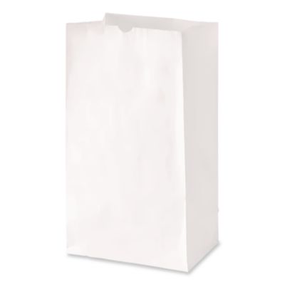 Grocery Paper Bags, 16# Size, 40# Basis Weight, 7.75" x 4.75