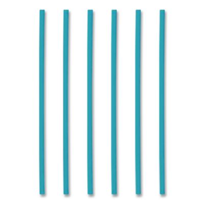 Marine Biodegradable Straws, 7.75", PHA, Ocean Blue, Wrapped