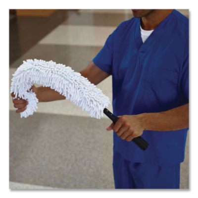 Hygen Quick-Connect Flexible Dusting Wand, 28.38" Handle