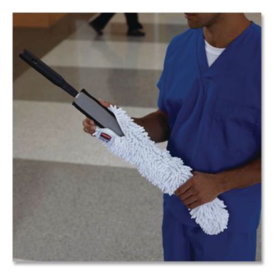 Hygen Quick-Connect Flexible Dusting Wand, 28.38" Handle
