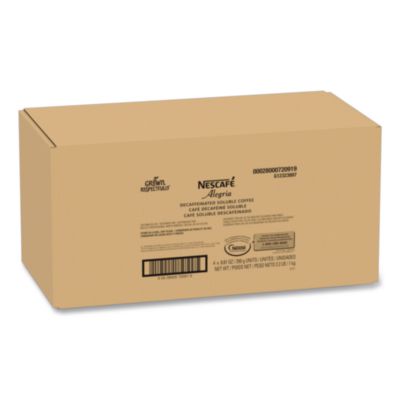 Bulk Decaf Ground Coffee, Arabica, 8.81 oz Bag, 4/Carton