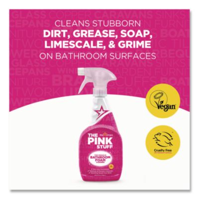 Miracle Bathroom Foam Cleaner, Fruity Scent, 25.4 oz Trigger