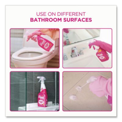 Miracle Bathroom Foam Cleaner, Fruity Scent, 25.4 oz Trigger