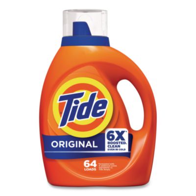 Liquid Laundry Detergent, Original Scent, 64 Loads, 80 oz Bo