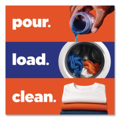 HE Laundry Detergent, Original Scent, Liquid, 64 Loads, 80 o