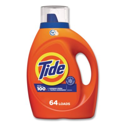 HE Laundry Detergent, Original Scent, Liquid, 64 Loads, 80 o