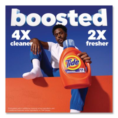 HE Laundry Detergent, Original Scent, Liquid, 64 Loads, 80 o
