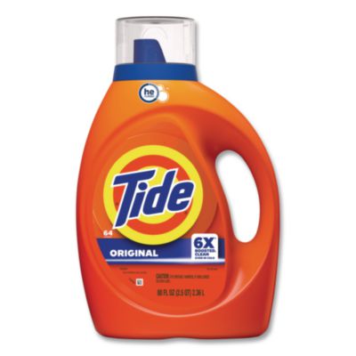 HE Laundry Detergent, Original Scent, Liquid, 64 Loads, 80 o