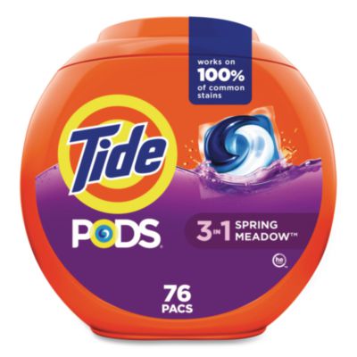 PODS Laundry Detergent, HE Compatible, Spring Meadow, 57 oz