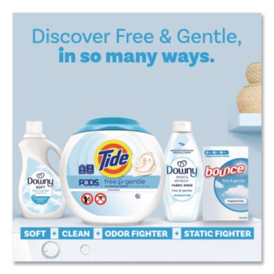 PODS Laundry Detergent, HE Compatible, Free and Gentle, 56 o