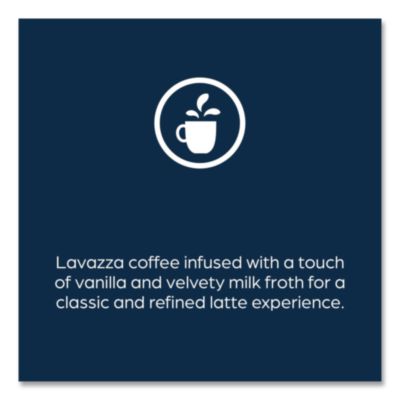 Lavazza Vanilla Latte, 72/Carton