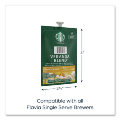 Starbucks Veranda Blend Coffee Freshpack, 76/Carton