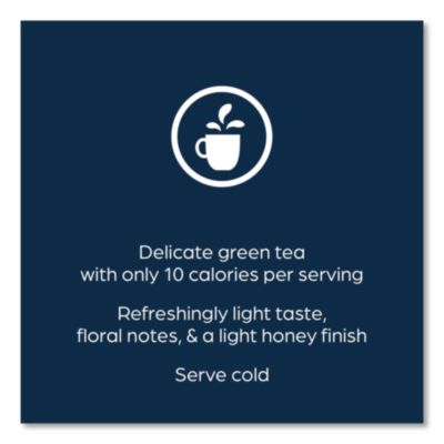 The Bright Tea Co. Iced Green Tea with Honey Freshpack, 100/