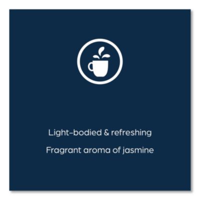 The Bright Tea Co. Green with Jasmine Tea Freshpack, 100/Car