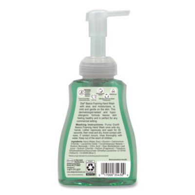 Basics Hypoallergenic Foaming Hand Wash, Aquatic, 10 oz, 8/C