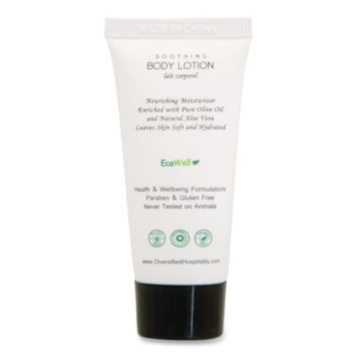 H2O Therapy Single Use Body Lotion, 0.85 oz Tube, White Tea