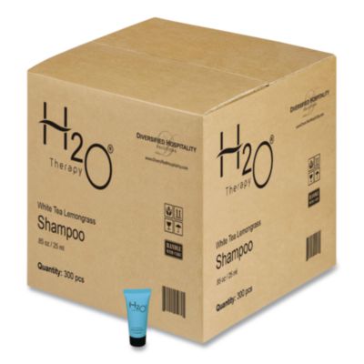 H2O Therapy Shampoo Single Use, White Tea and Lemongrass Sce