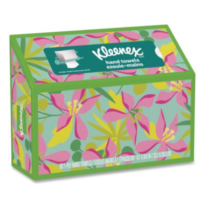 Hand Towels in a POP-UP* Box, 1-Ply, 6.8 x 9, White, 60/Box,