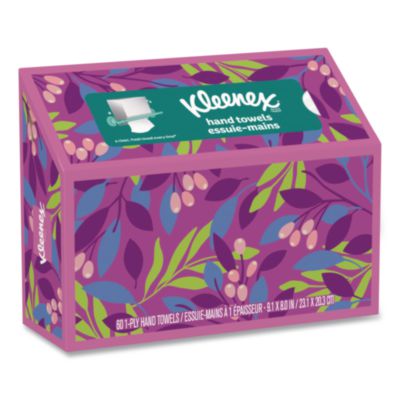 Hand Towels in a POP-UP* Box, 1-Ply, 6.8 x 9, White, 60/Box,