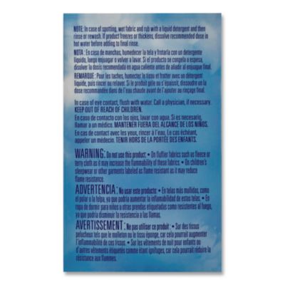 Liquid HE Fabric Softener, Blue Sparkle Scent, 1 Load Vend-B