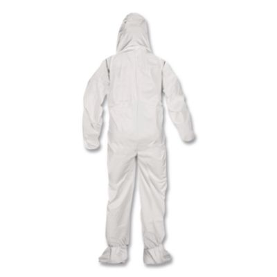 KleenGuard A40 Coveralls, Elastic Wrists, Ankles, Back, Hood