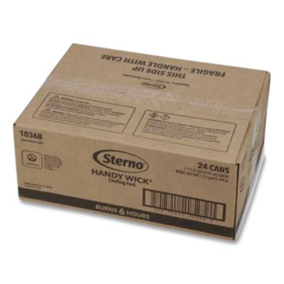 Chafing Fuel Can With Stem Wick, Methanol, 6 Hour Burn, 1.89