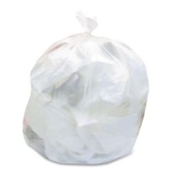 High-Density Waste Can Liners, 56 gal, 16 mic, 43" x 48", Na