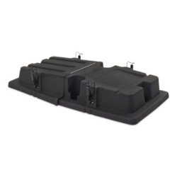 BRUTE Rotomolded Tilt Truck Lid, 28.85 x 57.10 x 9.7, Black