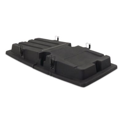 BRUTE Rotomolded Tilt Truck Lid, 35.01 x 70.7 x 9.5, Black