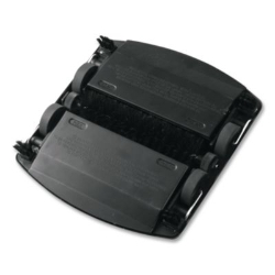 Floor And Carpet Sweeper, 44" Handle, Black/gray