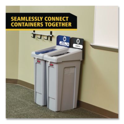 Slim Jim Recycling Station 1-Stream, Landfill Recycling Stat